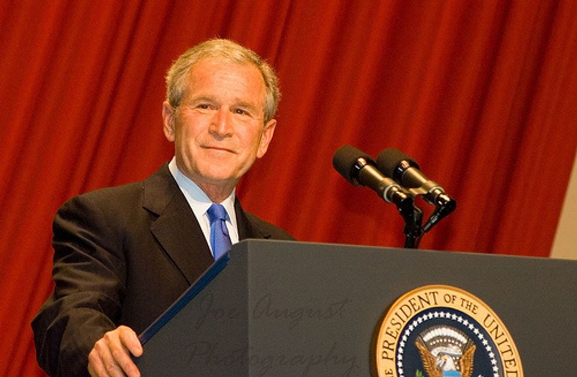 ExPresident W. Bush Calls For Equal Education In Speech At LBJ
